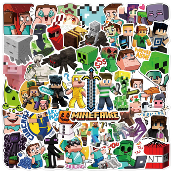 Adhezīvās automašīnas korpusa uzlīmes – spēļu sērija, stipra adhēzija, 50 gab., piemērotas visām gludām virsmām