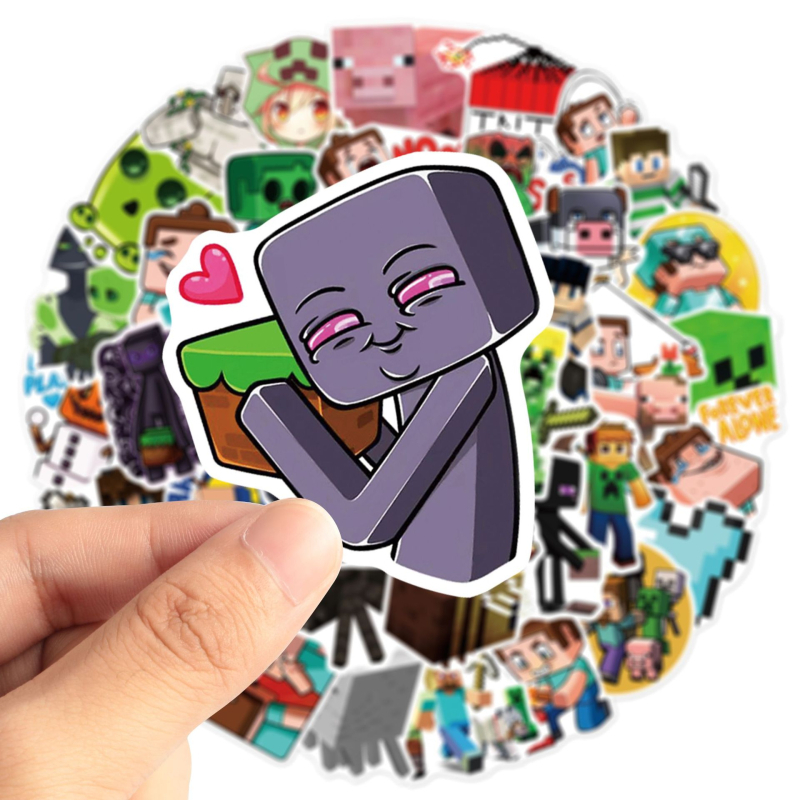 Adhezīvās automašīnas korpusa uzlīmes – spēļu sērija, stipra adhēzija, 50 gab., piemērotas visām gludām virsmām