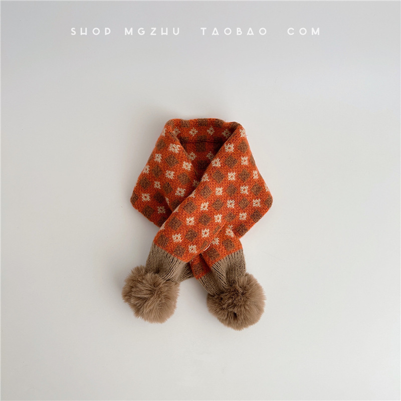 Βρεφικός κασκόλ από βαμβάκι, πλεγμένος με warp knitting, με λειτουργία αυτοθερμανσης, Jiami, φρέσκο και γλυκό ύφος.