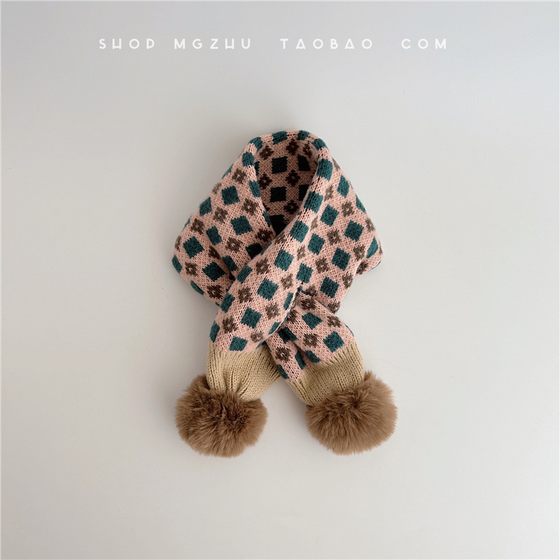 Βρεφικός κασκόλ από βαμβάκι, πλεγμένος με warp knitting, με λειτουργία αυτοθερμανσης, Jiami, φρέσκο και γλυκό ύφος.