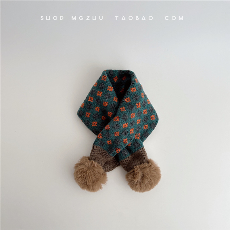 Βρεφικός κασκόλ από βαμβάκι, πλεγμένος με warp knitting, με λειτουργία αυτοθερμανσης, Jiami, φρέσκο και γλυκό ύφος.