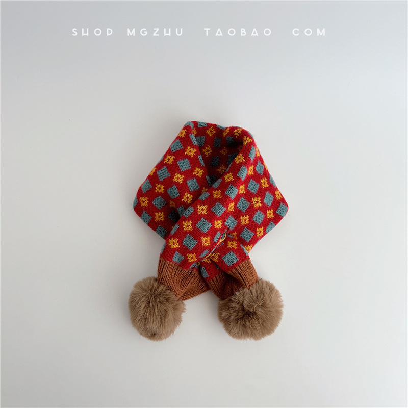 Βρεφικός κασκόλ από βαμβάκι, πλεγμένος με warp knitting, με λειτουργία αυτοθερμανσης, Jiami, φρέσκο και γλυκό ύφος.