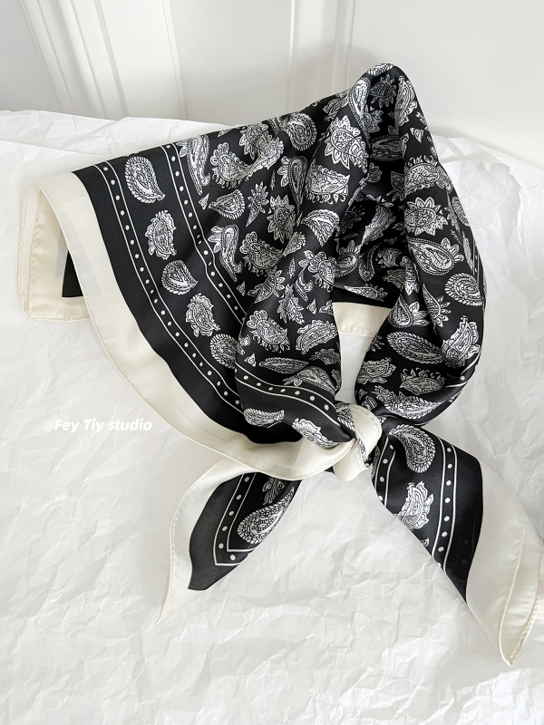 Kvadrātšalle, warp-knit poliesters, izdrukāts audums, pavasaris 2025, izcelsme Jinhua