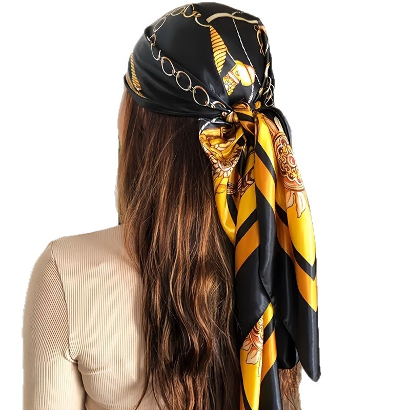 Φουλάρι με Paisley σχέδιο, πολυεστέρας warp-knitted, 100% πολυεστέρας, εκτύπωση, Άνοιξη 2025