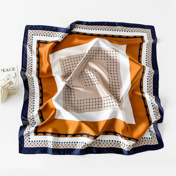 Τυπωμένο chiffon φουλάρι, πολυεστερικό ύφασμα, απλή ύφανση, καλοκαίρι.