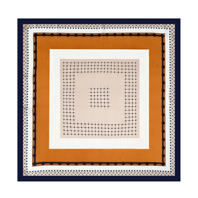 Τυπωμένο chiffon φουλάρι, πολυεστερικό ύφασμα, απλή ύφανση, καλοκαίρι.