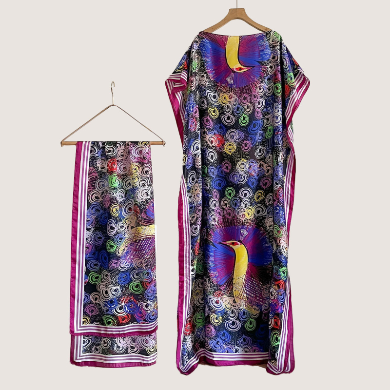 Sieviešu vasaras kleita ar saules aizsardzību no mākslīgā zīda, warp adīta audums, literāri retro stils, vasara 2025