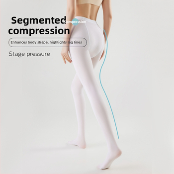 Γυναικείες χορευτικές καλσόν Velvet – anti-snag, μονόχρωμο σχέδιο, 50D, πολυεστέρας 50–70%