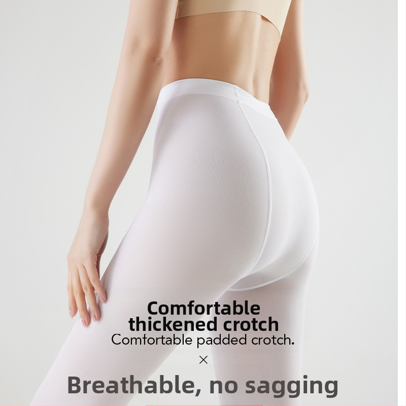 Dámske tanečné pančuchy Velvet – anti-zachytávaniu, jednofarebný vzor, 50D, polyester 50–70%