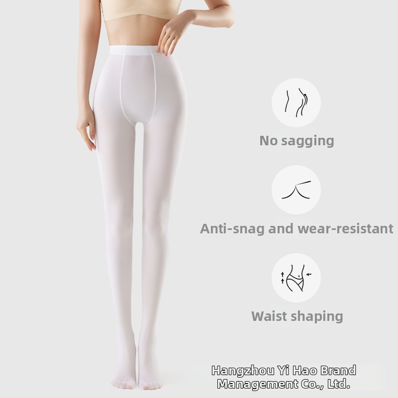 Γυναικείες χορευτικές καλσόν Velvet – anti-snag, μονόχρωμο σχέδιο, 50D, πολυεστέρας 50–70%