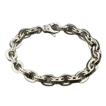 Βραχιόλι από χαλκό, Unisex, Ρετρό στυλ, Κείμενο με επιγραφή, Άνοιξη 2025