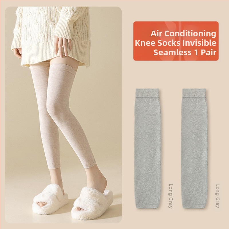 Γυναικείες κάλτσες μέχρι το γόνατο από νάιλον, λεπτές, 15D, με αντιολισθητική σιλικόνη, αντιτριβή