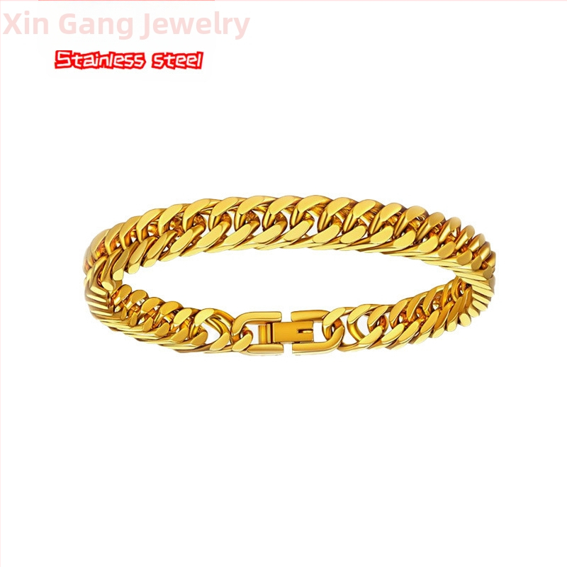 Pánske náramky z titánovej ocele, leštený povrch, nekonvenčný tvar, jarné uvedenie 2025.