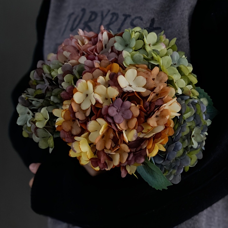 Ευρωπαϊκό ρετρό υφασμάτινο άνθος γορτενσία για εσωτερική διακόσμηση, ανάγλυφη κατασκευή, για γάμους, εξωτερικούς χώρους και αξεσουάρ φωτογράφισης