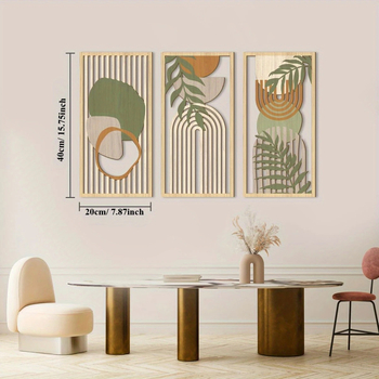 Ξύλινο διακοσμητικό κρεμαστό για οικιακή διακόσμηση με αφηρημένη τοιχογραφία; Υλικό: Poplar board; Κατηγορία: χειροποίητα κρεμαστά; Ιδανικό δώρο για γάμο, γενέθλια, αποφοίτηση