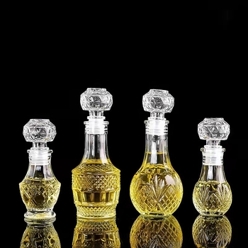 Γυάλινο μικρό μπουκάλι κρασιού για γευσιγνωσία – διανομέας δειγμάτων, χωρίς εκτύπωση λογότυπου, μάρκα zh