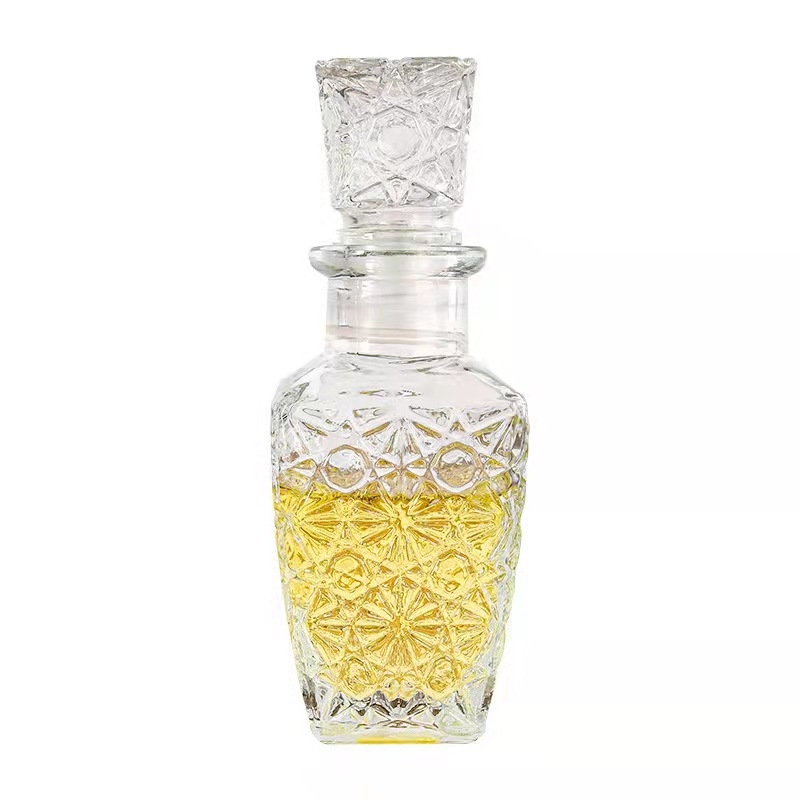 Γυάλινο μικρό μπουκάλι κρασιού για γευσιγνωσία – διανομέας δειγμάτων, χωρίς εκτύπωση λογότυπου, μάρκα zh