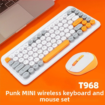 Bezvadu tastatūras un peli komplekts – Bluetooth savienojumi, ergonomisks atbalsts, pielāgošana pieejama