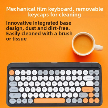 Bezvadu tastatūras un peli komplekts – Bluetooth savienojumi, ergonomisks atbalsts, pielāgošana pieejama