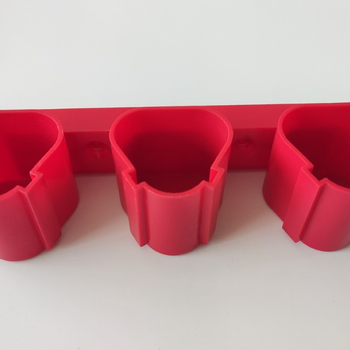 Mutian 12V батерия 3-части държач ABS пластмасов корпус за замяна, демонтиращ се