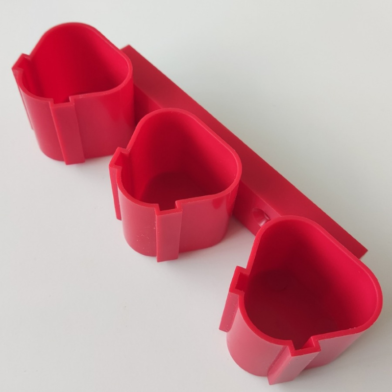 Mutian 12V батерия 3-части държач ABS пластмасов корпус за замяна, демонтиращ се