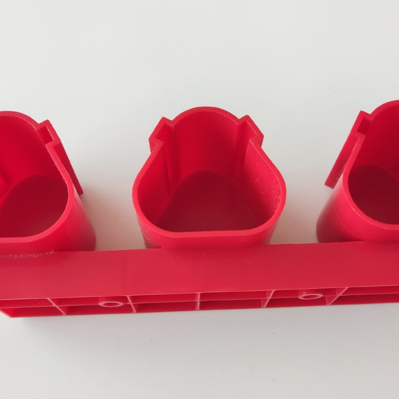 Mutian 12V батерия 3-части държач ABS пластмасов корпус за замяна, демонтиращ се