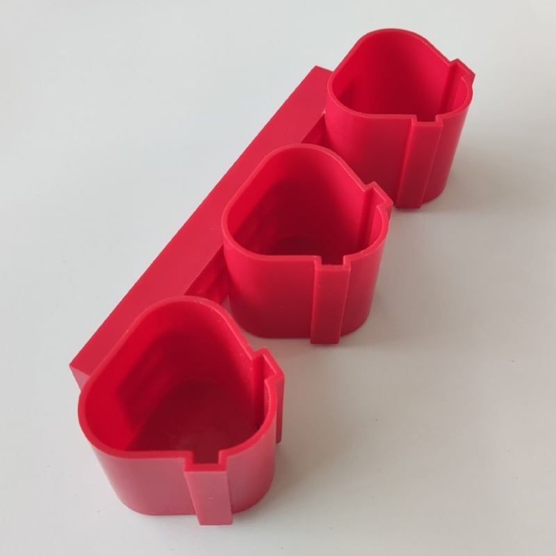 Mutian 12V батерия 3-части държач ABS пластмасов корпус за замяна, демонтиращ се