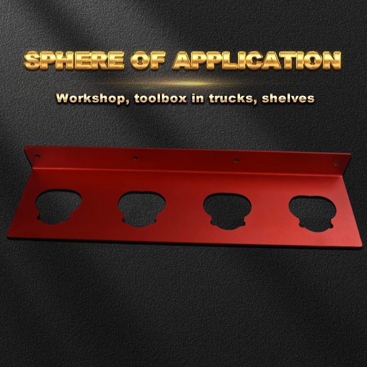 Suport metal pentru baterii Milwaukee M12, Zhengjia, stil modern minimalist