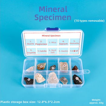 Σετ δειγμάτων πετρωμάτων, ορυκτών και μεταλλείων για πρωτοβάθμια εκπαίδευση