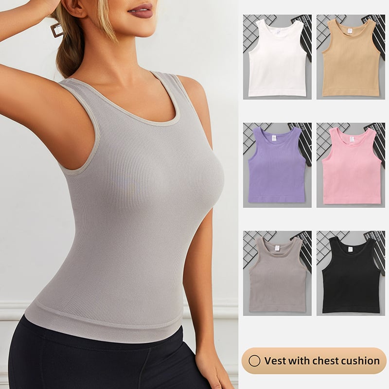 Τοπ χωρίς μανίκια, χωρίς ραφές, τετράγωνη λαιμόκοψη, νάιλον ύφασμα, 80-90% νάιλον περιεκτικότητα, λεπτό ύφασμα 121-140 g/m², κατάλληλο για όλες τις εποχές