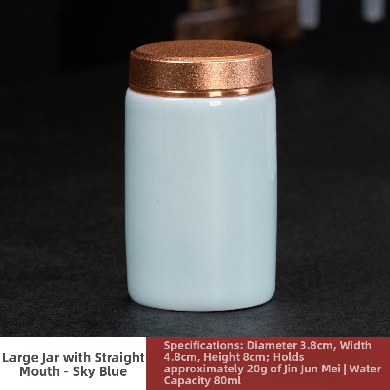 Keramička posuda za čaj s Celadon završetkom i poklopcem od legure, otporna na vlagu, mogućnost ispisa logotipa