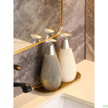 Κεραμικός δοχέας σαπουνιού μπάνιου με αντλία, ρετρό ιαπωνικό στυλ, πιστοποιημένο CUPC