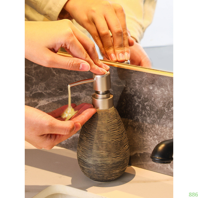 Κεραμικός δοχέας σαπουνιού μπάνιου με αντλία, ρετρό ιαπωνικό στυλ, πιστοποιημένο CUPC