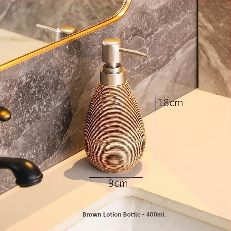 Κεραμικός δοχέας σαπουνιού μπάνιου με αντλία, ρετρό ιαπωνικό στυλ, πιστοποιημένο CUPC