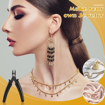 Aikool Gyöngycrimpelő fogó – csúszásmentes, hegyes vég, ékszerész eszköz