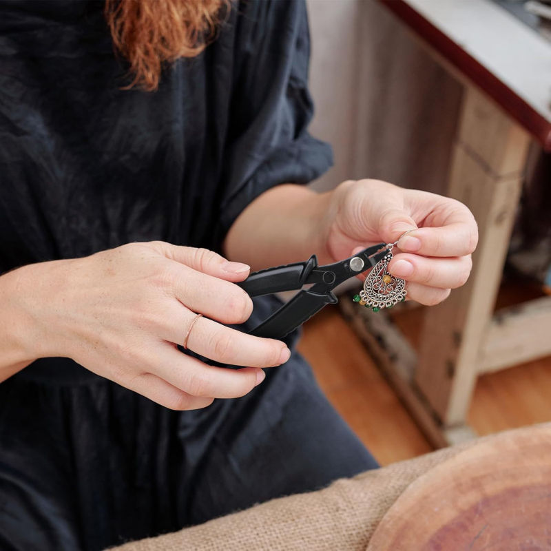 Aikool Gyöngycrimpelő fogó – csúszásmentes, hegyes vég, ékszerész eszköz