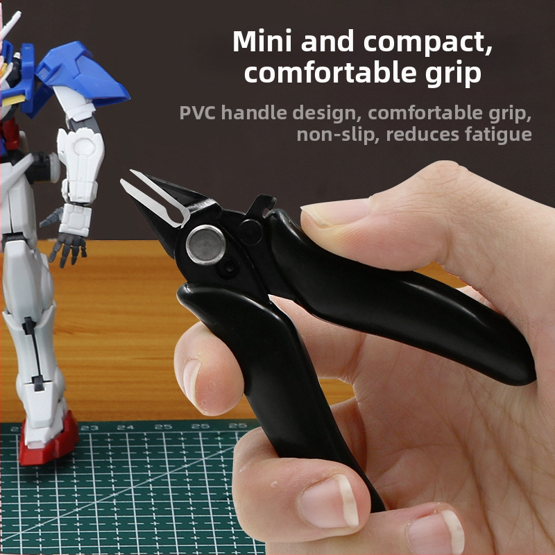 Diagonálne rezné kliešte pre modely Gundam, oceľ s vysokým obsahom uhlíka, 39 g, QST EXPRESS