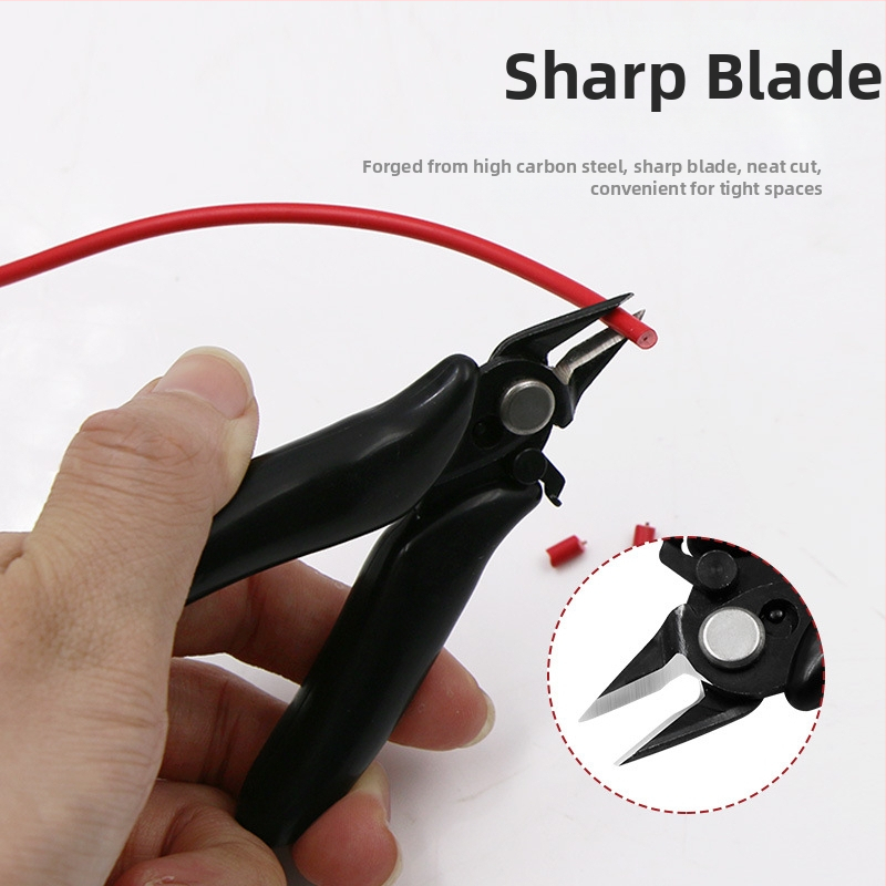 Diagonálne rezné kliešte pre modely Gundam, oceľ s vysokým obsahom uhlíka, 39 g, QST EXPRESS