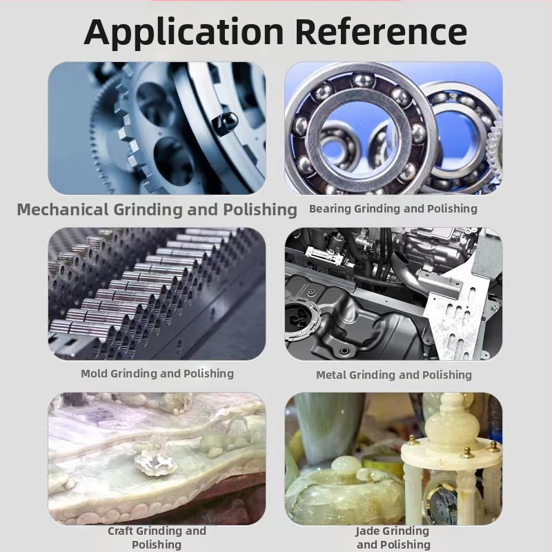 Шлайф глава WELIBA – корунд, модел Grinding head, за шлайфане и полиране на форми от стомана, мед и алуминий