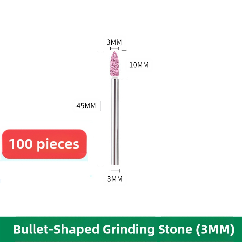 Шлайф глава WELIBA – корунд, модел Grinding head, за шлайфане и полиране на форми от стомана, мед и алуминий