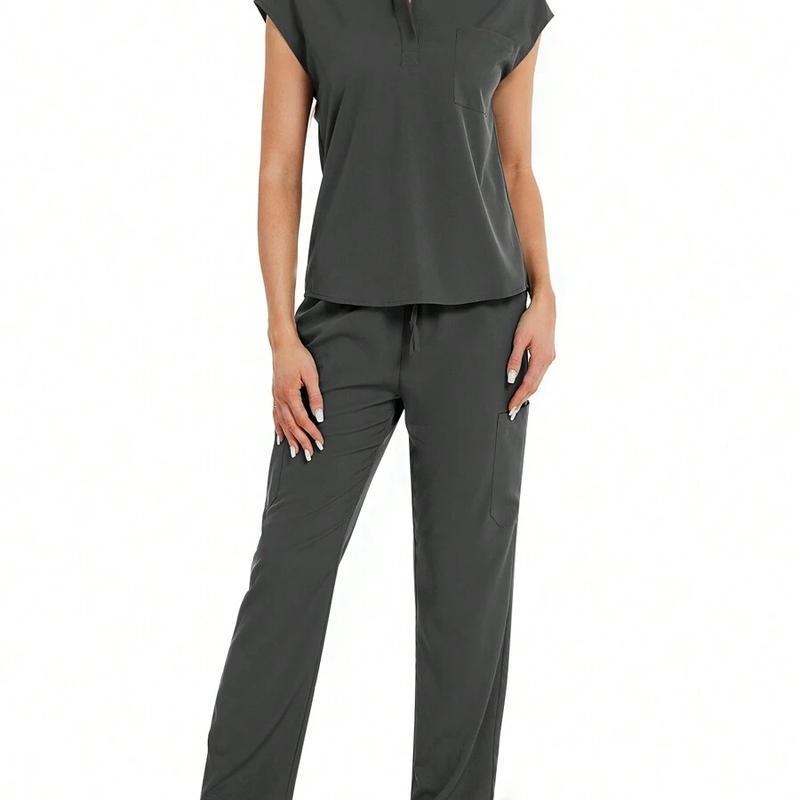 Ανδρικό σετ Corduroy με γιακά στήριξης και παντελόνια, ανθεκτικό στη φλόγα, για διοικητική/δικαστική χρήση, Άνοιξη 2025