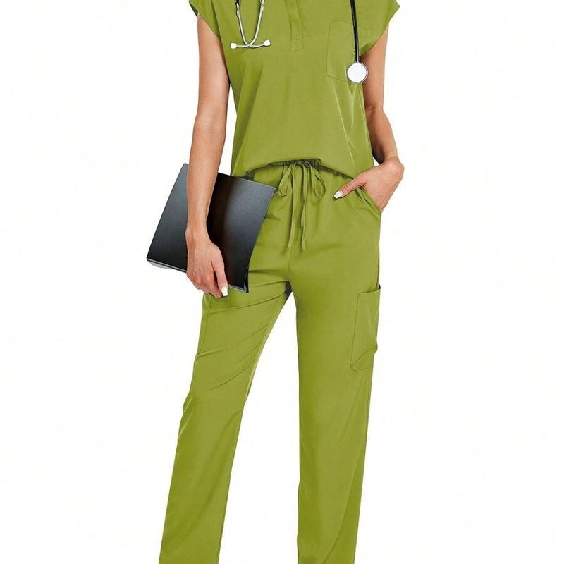 Ανδρικό σετ Corduroy με γιακά στήριξης και παντελόνια, ανθεκτικό στη φλόγα, για διοικητική/δικαστική χρήση, Άνοιξη 2025