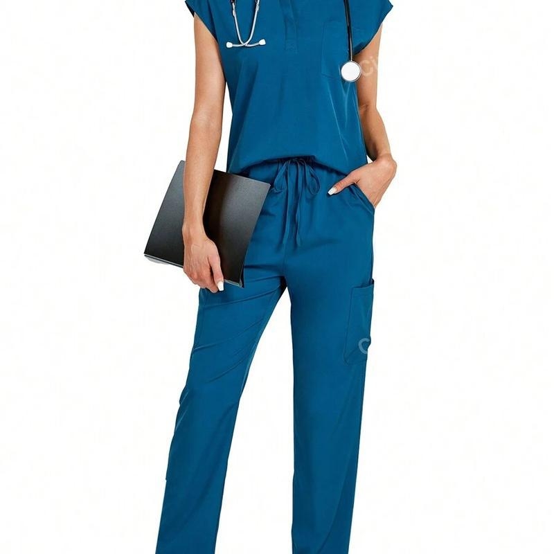 Ανδρικό σετ Corduroy με γιακά στήριξης και παντελόνια, ανθεκτικό στη φλόγα, για διοικητική/δικαστική χρήση, Άνοιξη 2025