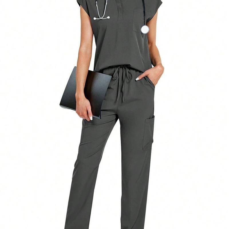 Ανδρικό σετ Corduroy με γιακά στήριξης και παντελόνια, ανθεκτικό στη φλόγα, για διοικητική/δικαστική χρήση, Άνοιξη 2025