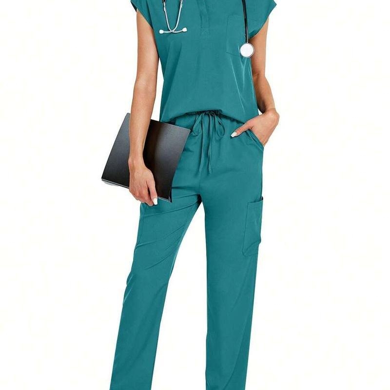 Ανδρικό σετ Corduroy με γιακά στήριξης και παντελόνια, ανθεκτικό στη φλόγα, για διοικητική/δικαστική χρήση, Άνοιξη 2025