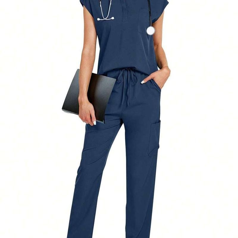 Ανδρικό σετ Corduroy με γιακά στήριξης και παντελόνια, ανθεκτικό στη φλόγα, για διοικητική/δικαστική χρήση, Άνοιξη 2025