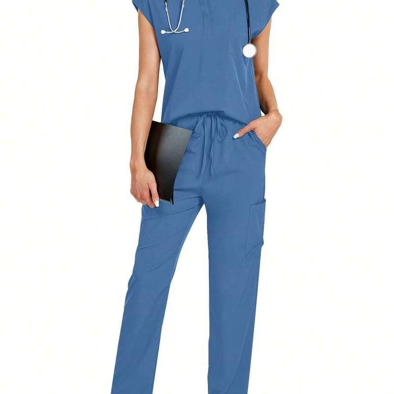 Ανδρικό σετ Corduroy με γιακά στήριξης και παντελόνια, ανθεκτικό στη φλόγα, για διοικητική/δικαστική χρήση, Άνοιξη 2025