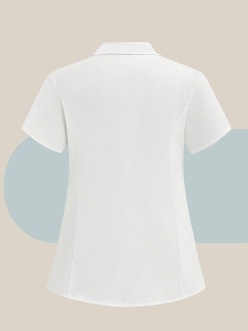 Cmeina Unisex κοντομάνικο τοπ, απομακρύνει την υγρασία, πολυεστέρας 95%+, ιατρικές στολές/εργαζόμενη ένδυση, Καλοκαίρι 2025