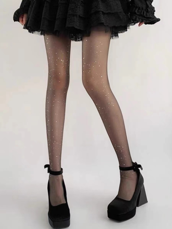 Νάιλον υπερλεπτές κάλτσες, 5D Denier, Μονόχρωμο σχέδιο, Anti-snagging & Anti-shedding