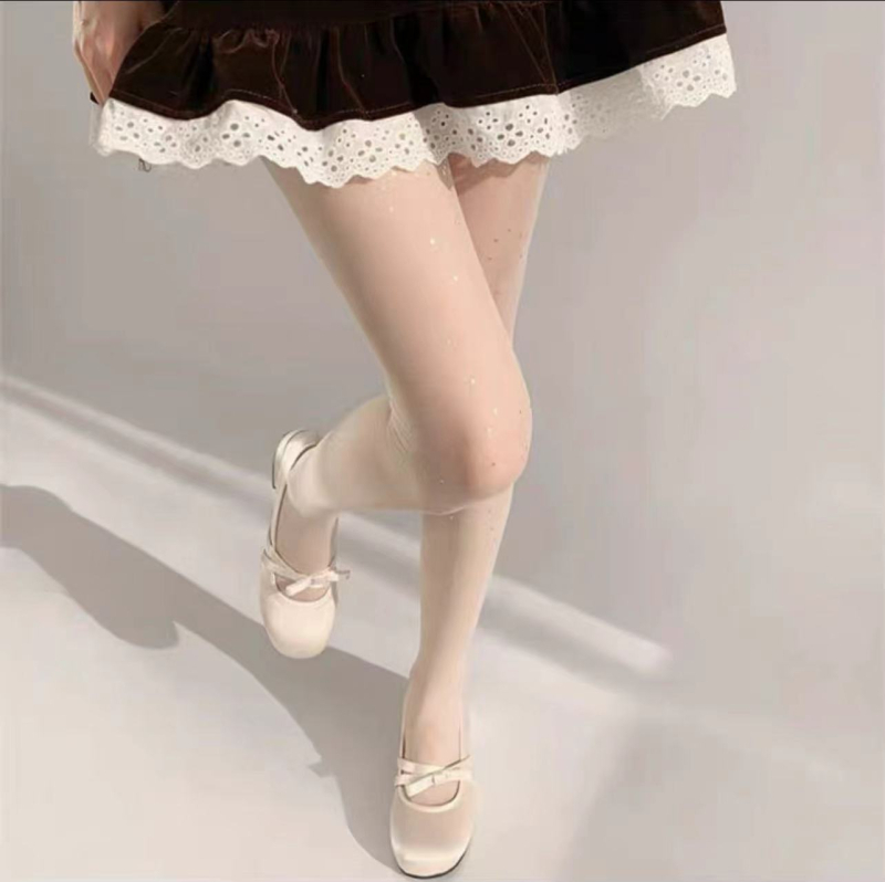 Νάιλον υπερλεπτές κάλτσες, 5D Denier, Μονόχρωμο σχέδιο, Anti-snagging & Anti-shedding